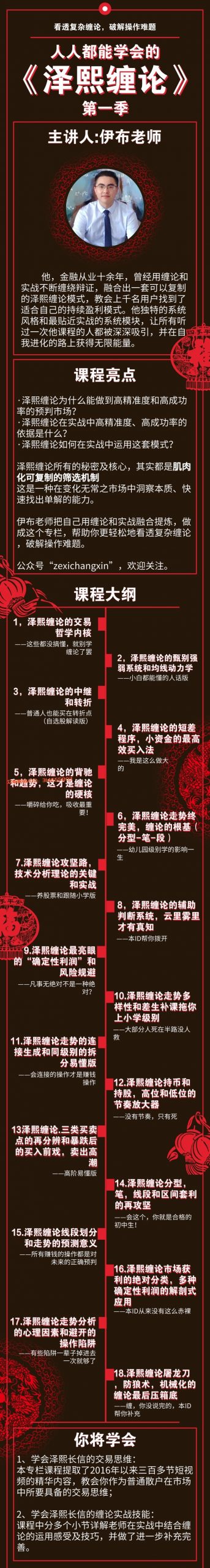 伊布老师《泽熙缠论》看透复杂缠论，破解操作难题插图1
