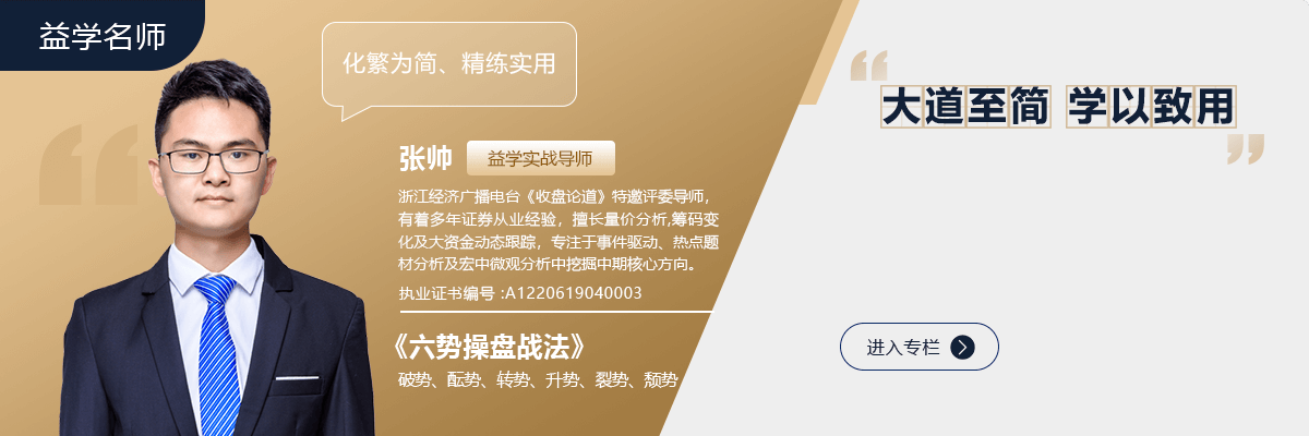 【益学堂】张帅-六势操盘战法（持续更新）