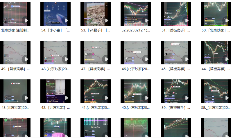 北京炒家直播视频合集插图
