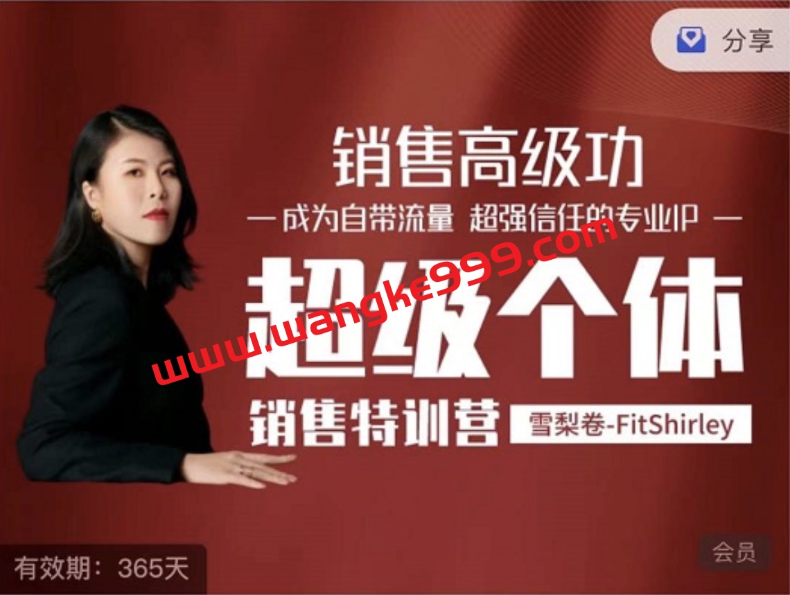 《众筹》雪梨卷-超级个体销售特训营