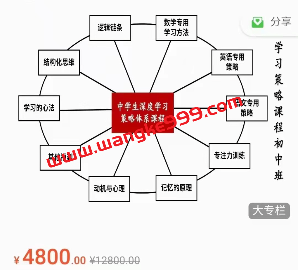 【众筹】叶修《深度学习策略课程·初中班》学霸的成长逻辑
