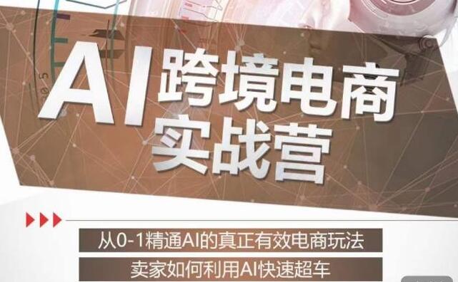 白龙老师·AI跨境电商实战营:从0-1精通Al的真正有效电商玩法,卖家如何利用Al快速超车插图 白龙老师·AI跨境电商实战营:从0-1精通Al的真正有效电商玩法,卖家如何利用Al快速超车插图