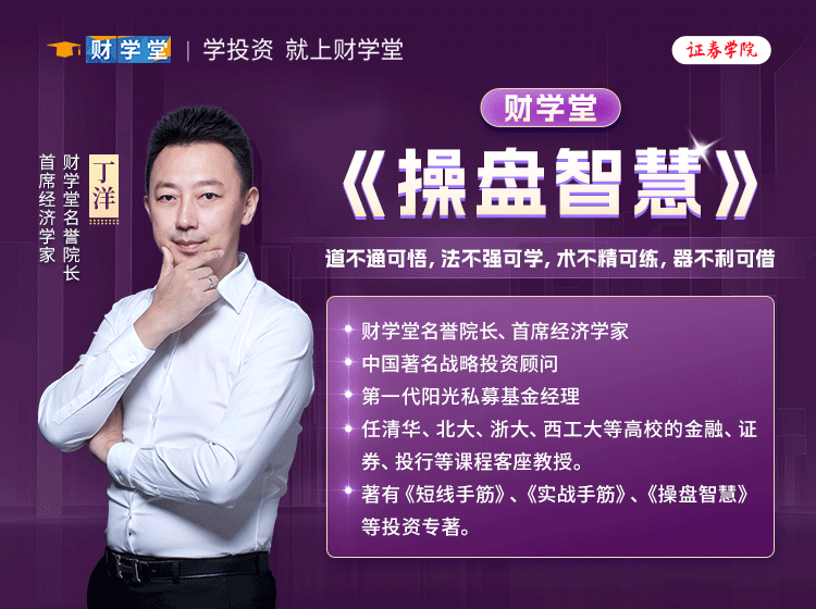 财学堂丁洋-操盘智慧全套课程（指标+日报+小班课+带更新）