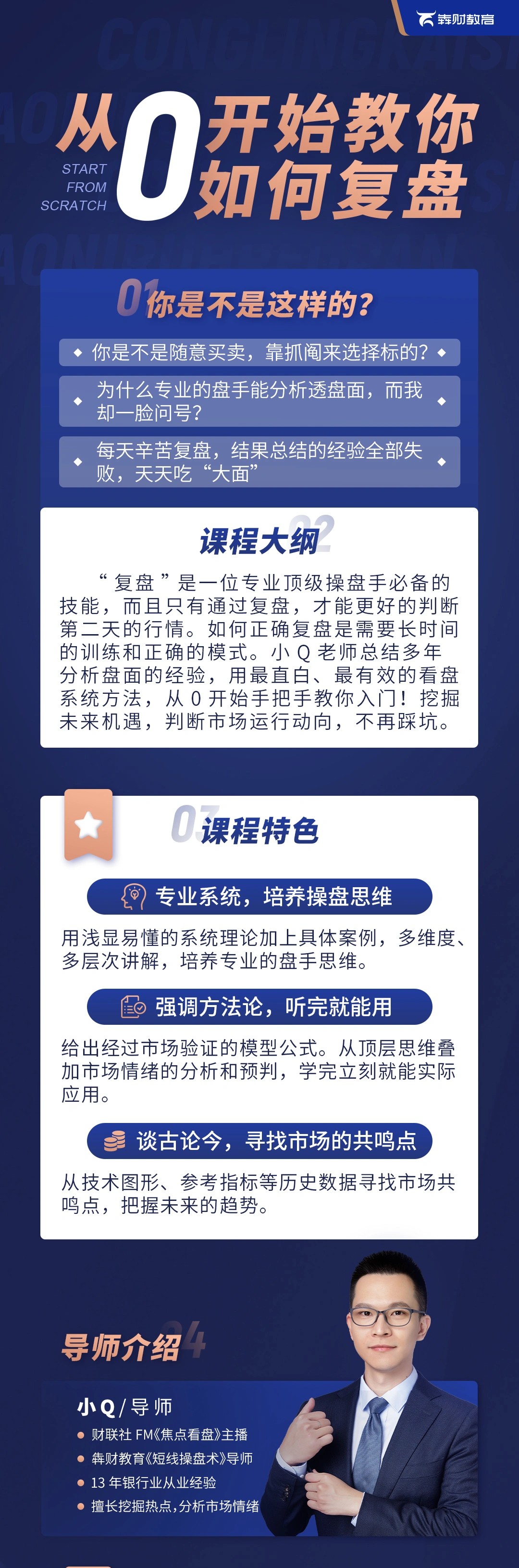 犇财教育-从0开始教你如何复盘插图1
