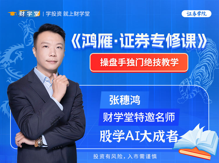 财学堂张穗鸿进阶小班课《鸿雁证券专修课》