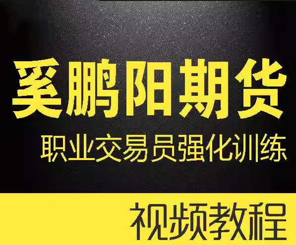 奚鹏阳期货课程职业交易员强化训练营 买卖核心技术视频全套