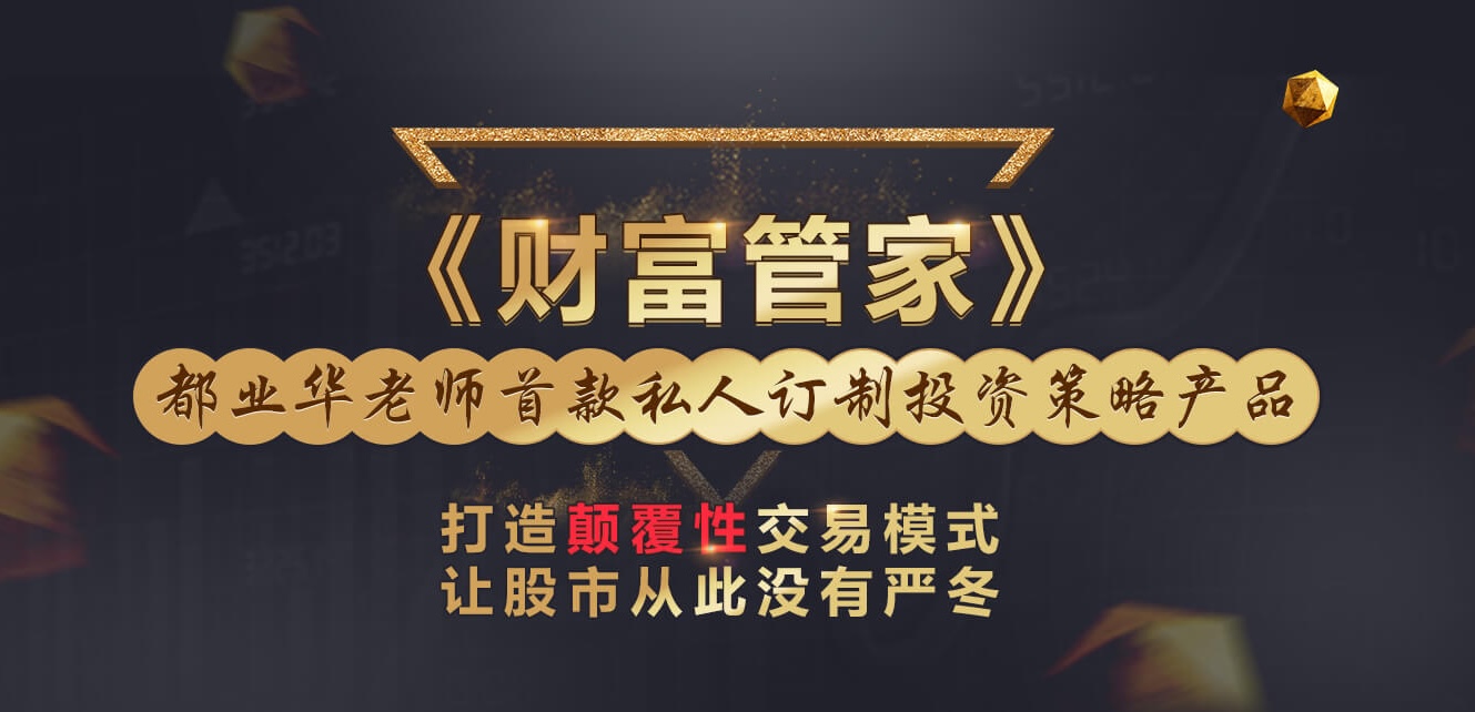 2025年都业华财富管家解盘课程视频解盘