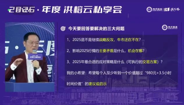洪榕2025年度洪榕云私享会