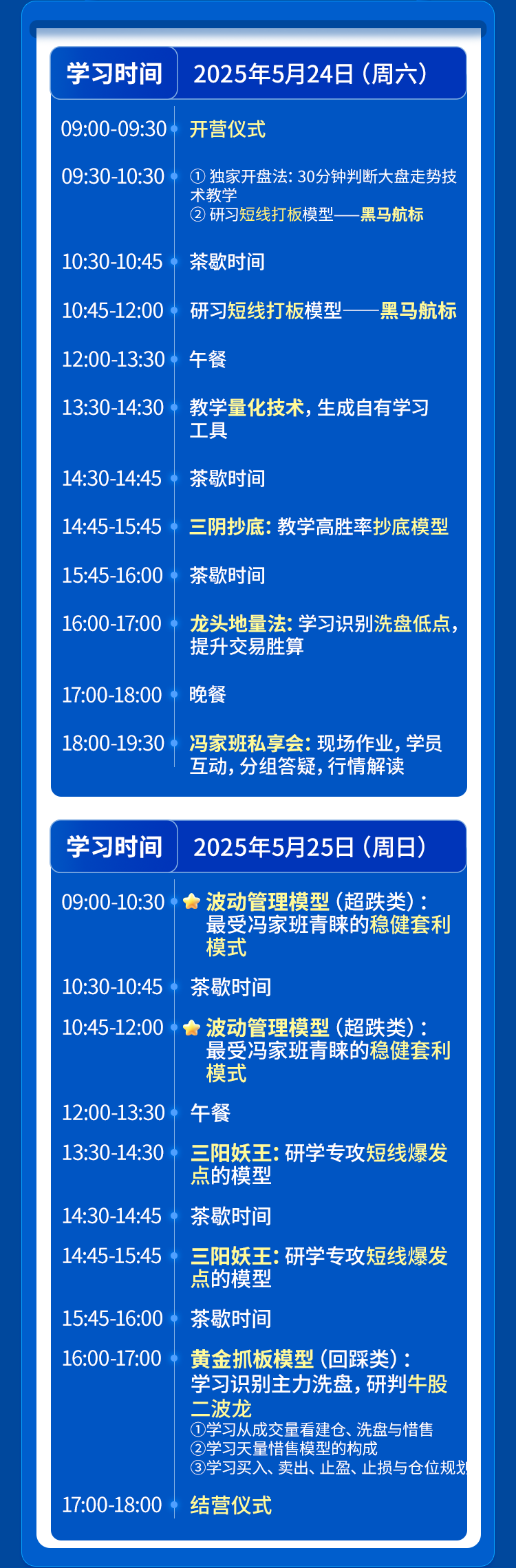 财学堂冯国磊25年5月24.25《股市特种兵》密训营线下课全套插图1