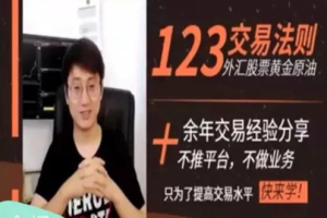 Andy的交易室 123交易法则核心内部课 外汇期货培训视频课程