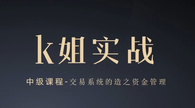 K姐三套课，K姐期货交易系统，裸K实战初级高级插图