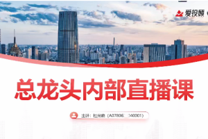 杜光晓总龙头战法2025年圈内教学